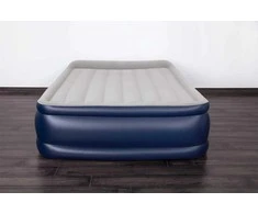 Pripučiamas čiužinys Bestway 67614, mėlyna sp./pilka sp., 203 cm x 152 cm x 56 cm