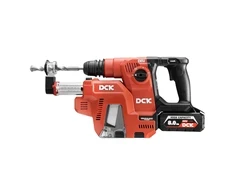 Akumuliatorinis bešepetėlinis perforatorius su nusiurbimu SDS+, 2,6J , 20V, KRHDE20V-26R2KIT, DCK (2x8,0Ah akumuliatorius, įkroviklis)