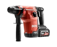 Akumuliatorinis bešepetėlinis perforatorius SDS+, 3,6J, 20V, KRH20V-28R2K, DCK (2x8,0Ah akumuliatorius, įkroviklis)