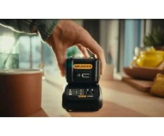 Akumuliatorinis smūginis gręžtuvas be akum. Grunder CD-L1318, 18 V
