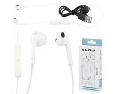 Belaidės ausinės Blow Smart Style 1, balta sp.