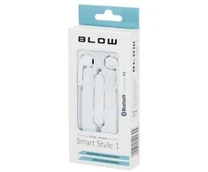 Belaidės ausinės Blow Smart Style 1, balta sp.