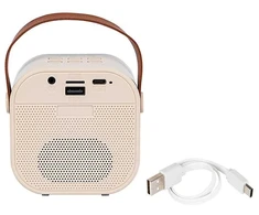 Bezvadu skaļrunis Blow Karaoke RGB bēša, 10 W