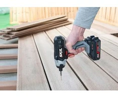 Smūginis suktuvas - gręžtuvas Skil 2905 AB; 20 V; 1x2,0 Ah akum.