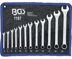 BGS Kombinuotų raktų komplektas – 6–22 mm – 12 vnt.