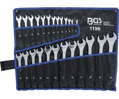 BGS Kombinuotų veržliarakčių rinkinys – 6–32 mm – 25 vnt.