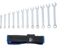 BGS Kombinuotų veržliarakčių rinkinys – 8–19 mm – 12 vnt.