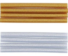 Bgs Technic Klijų lazdelės | aukso / sidabro metalo | Ø 11 mm, 150 mm | 8 vnt. (80848)