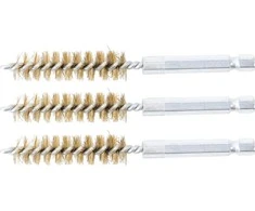 Bgs Technic Žalvariniai šepečiai vamzdeliams | 12 mm | 6,3 mm (1/4") | 3 vnt. (3078-12-M)