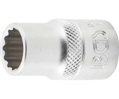 BGS Galvutė 12-briaunė - 13 mm dydis - 1/2" jungtis