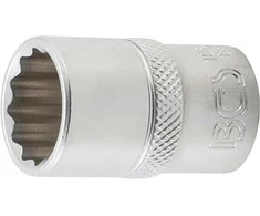 BGS Galvutė 12-briaunė - 17 mm dydis - 1/2" jungtis
