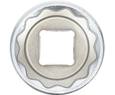 BGS Galvutė 12-briaunė - 27 mm dydis - 1/2" jungtis
