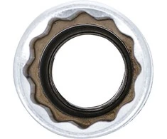 BGS Galvutė 12-briaunė ilga - 16 mm dydis - 1/2 jungtis