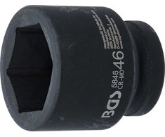 Bgs Technic Smūginė galvutė šešiakampė | 25 mm (1") | 46 mm (5846)