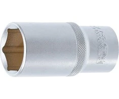 Bgs Technic Galvutė šešiakampė ilga | 12,5 mm (1/2") | 28 mm (10568)