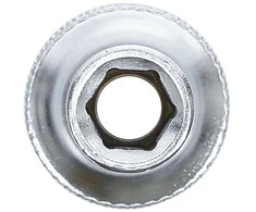 Bgs Technic Galvutė šešiakampė ilga | 12,5 mm (1/2") | 8 mm (9355)