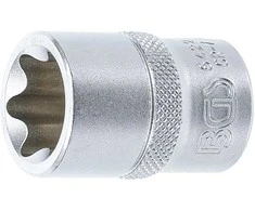 Bgs Technic Galvutė E-star tipo varžtams | 12,5 mm (1/2") | E22 (6422)