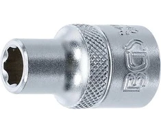 Bgs Technic Galvutė šešiakampė | Super Lock | 12.5 mm (1/2") | 9 mm (2409)