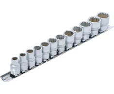 Bgs Technic Galvučių rinkinys 12 kampų | 10 mm (3/8") | 8 - 19 mm | 12 vnt. (9105)