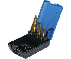 Grąžtas BGS Pakopinių grąžtų rinkinys – 4–30 mm – 3 vnt.