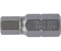 Bgs Technic Antgalis | ilgis 30 mm | 10 mm (3/8") storis | Hex šešiakampis 8 mm (4954)