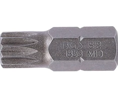 Grąžtas Bgs Technic Antgalis | ilgis 30 mm | 10 mm (3/8") storis | Spline (XZN) | M10 (4853)