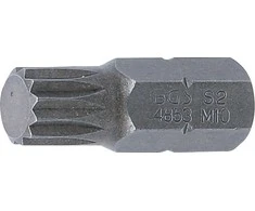 Grąžtas Bgs Technic Antgalis | ilgis 30 mm | 10 mm (3/8") storis | Spline (XZN) | M10 (4853)