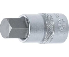 Bgs Technic Antgalis įpresuotas į galvutę | 12,5 mm (1/2") | hex šešiakampis 17 mm (5184-H17)