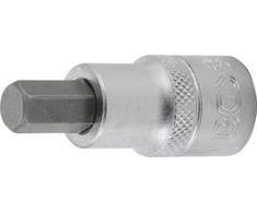 Bgs Technic Antgalis įpresuotas į galvutę | 12,5 mm (1/2") | hex šešiakampis 10 mm (4255)