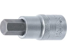 Bgs Technic Antgalis įpresuotas į galvutę | 12,5 mm (1/2") | hex šešiakampis 12 mm (4256)
