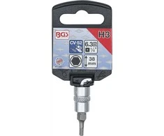 Grąžtas BGS Atsuktuvo antgalis statinėje – 3 mm Antgalis – 1/4 col. Tvirtinimas