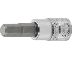 Grąžtas BGS Atsuktuvo antgalis lizde – 6 mm Antgalis – 1/4 colio tvirtinimas