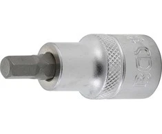Bgs Technic Antgalis įpresuotas į galvutę | 12,5 mm (1/2") | hex šešiakampis 7 mm (4253)