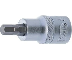 Bgs Technic Antgalis įpresuotas į galvutę | 12,5 mm (1/2") | hex šešiakampis 7 mm (4253)