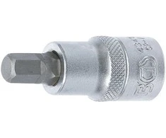 Bgs Technic Antgalis įpresuotas į galvutę | 12,5 mm (1/2") | hex šešiakampis 9 mm (4340)