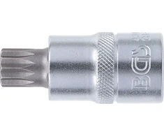 Bgs Technic Antgalis įpresuotas į galvutę | 12,5 mm (1/2") | Spline (XZN) M14 (4344)