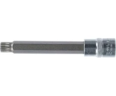 BGS Atsuktuvų antgalis galvutėje - M14 antgalis, XZN, - 1/2" tvirtinimas - 140 mm ilgis