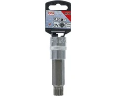 BGS Atsuktuvo antgalis galvutėje - M18 antgalis, XZN, su skyle - 1/2" tvirtinimas - 100 mm ilgis