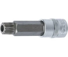 BGS Atsuktuvo antgalis galvutėje - M18 antgalis, XZN, su skyle - 1/2" tvirtinimas - 100 mm ilgis