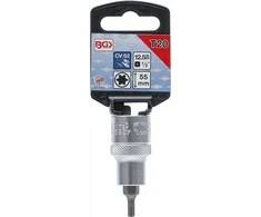 Bgs Technic Antgalis įpresuotas į galvutę | 12,5 mm (1/2") | T-Star (Torx) T20 (4369)