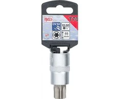 Bgs Technic Antgalis įpresuotas į galvutę | 12,5 mm (1/2") | T-Star (Torx) T70 (4379)