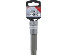 BGS Atsuktuvo antgalis lizde - T80 Antgalis, Torx, su anga - 1/2" Tvirtinimas
