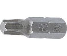 Grąžtas BGS Atsuktuvo antgalis - T40 antgalis, Torx, - 5/16" tvirtinimas - 30 mm ilgis