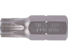 Grąžtas BGS Atsuktuvo antgalis - T50 antgalis, Torx, su anga - 3/8" tvirtinimas - 30 mm ilgis