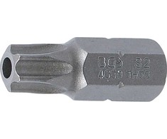 Grąžtas BGS Atsuktuvo antgalis - T50 antgalis, Torx, su anga - 3/8" tvirtinimas - 30 mm ilgis
