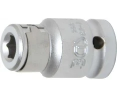 Grąžtas BGS Atsuktuvų antgalių adapteris – 1/2" tvirtinimas – 8 mm antgaliui
