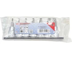 Grąžtas Bgs Technic Įpresuotų antgalių rinkinys | 10 mm (3/8") | T-Star (Torx) T15 - T50 | 7 vnt. (5108)