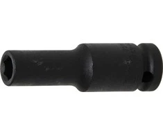 Bgs Technic Galvutė smūginė šešiakampė ilga | 12,5 mm (1/2") | 10 mm (7210)