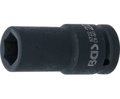 BGS Giluminis smūginis veržliaraktis - 22 mm dydis - 3/4" jungtis