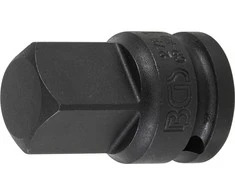Grąžtas BGS Smūginio galvutės adapteris – 1/2" vidinė jungtis – 3/4" išorinė jungtis